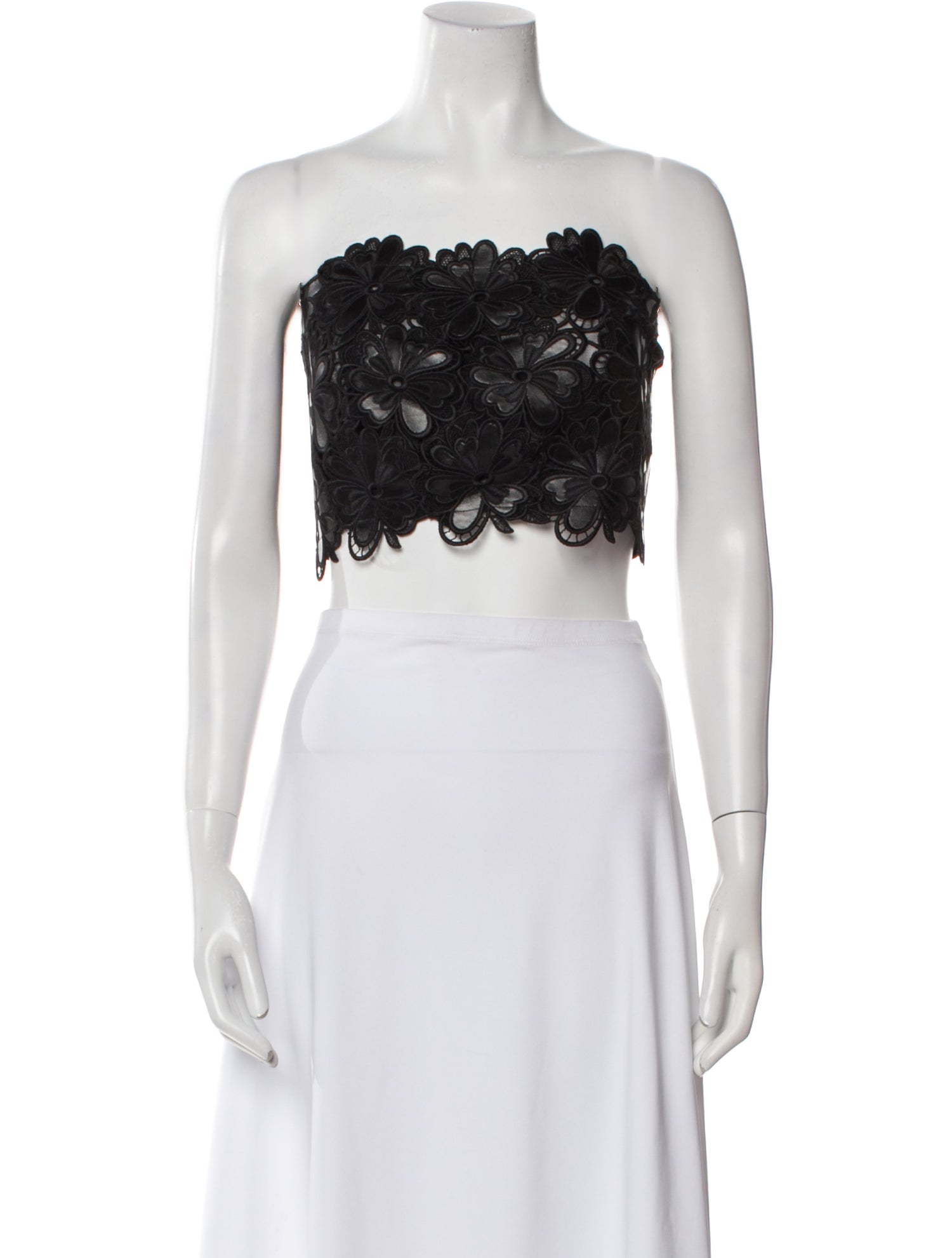 Ramy Brook Strapless Crop Top