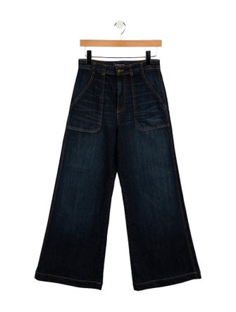 Ramy Brook High-Rise Wide Leg Jeans