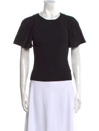 Ramy Brook Crew Neck Short Sleeve T-Shirt