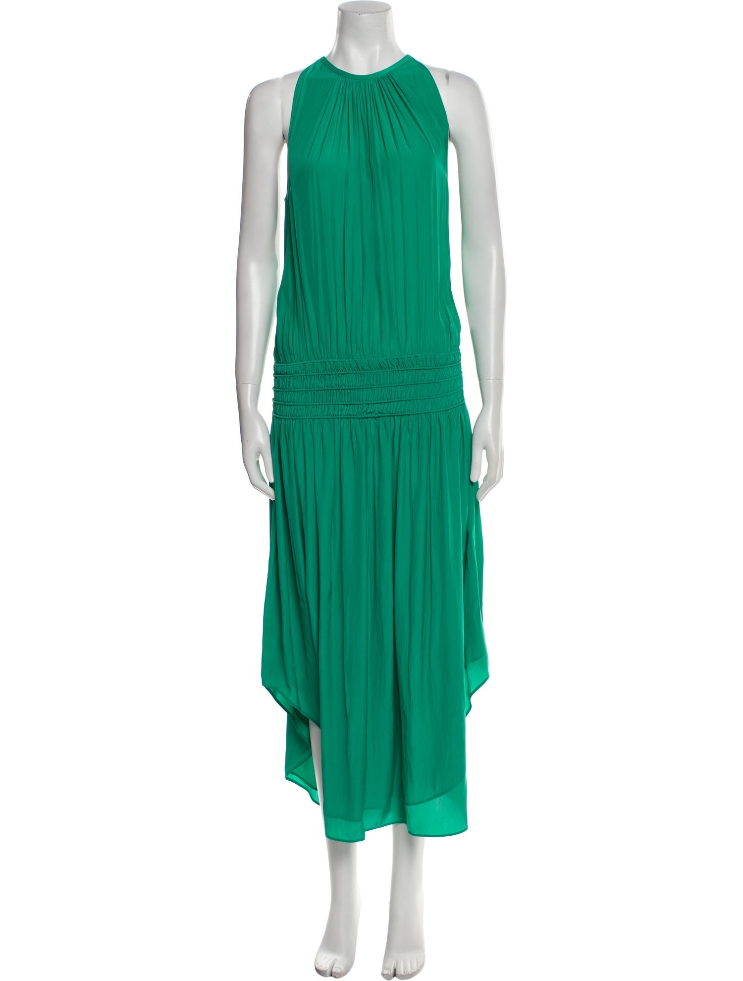 Ramy Brook Crew Neck Long Dress
