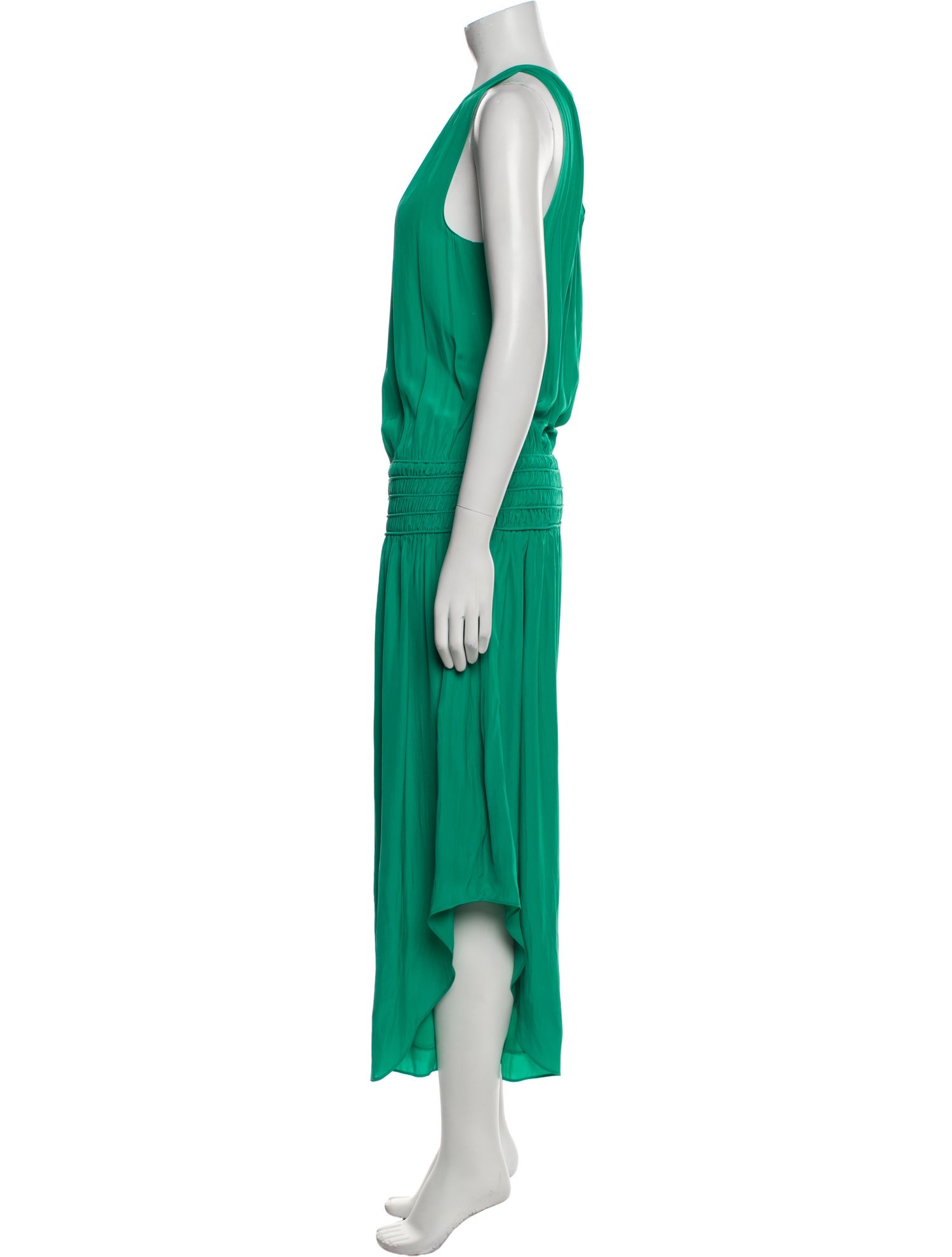Ramy Brook Crew Neck Long Dress