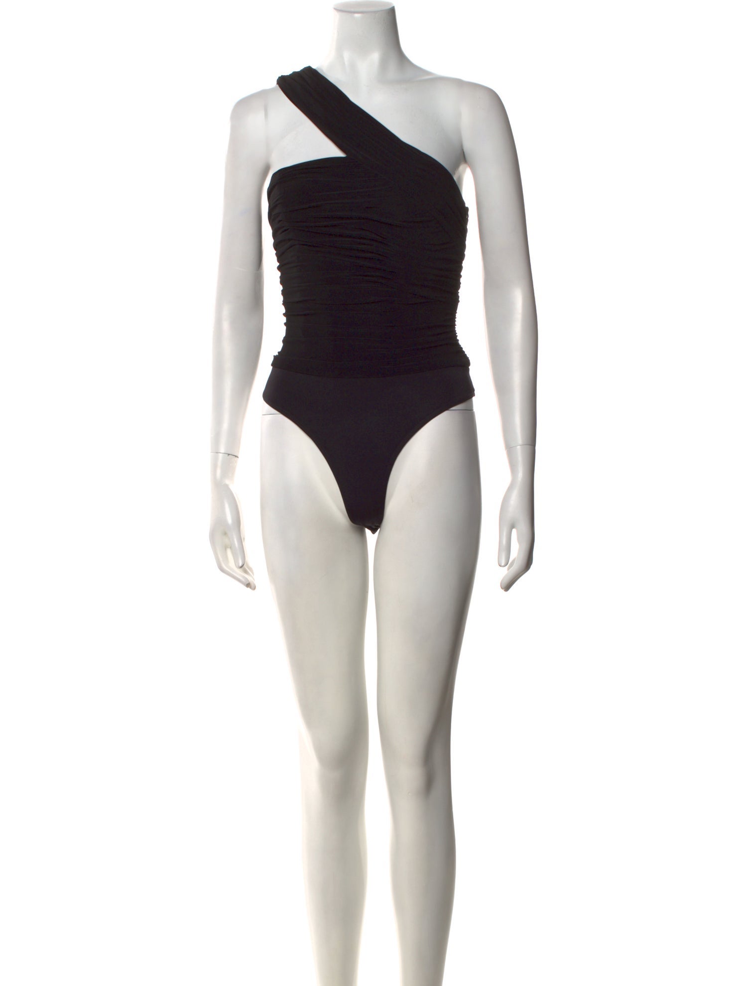 Ramy Brook One-Shoulder Sleeveless Bodysuit