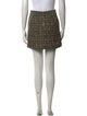Ramy Brook Tweed Pattern Mini Skirt