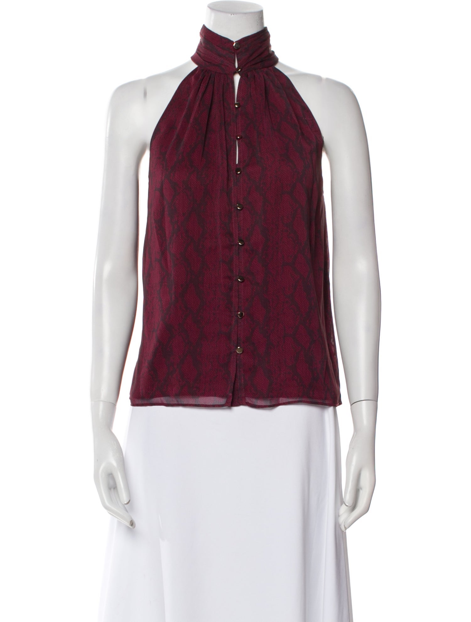 Ramy Brook Halterneck Sleeveless Blouse