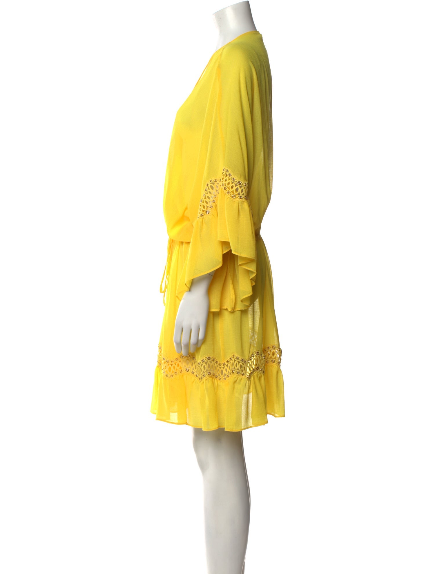 Ramy Brook V-Neck Mini Dress