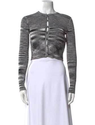 Ramy Brook Striped Crew Neck Sweater