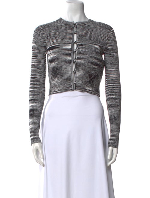 Ramy Brook Striped Crew Neck Sweater