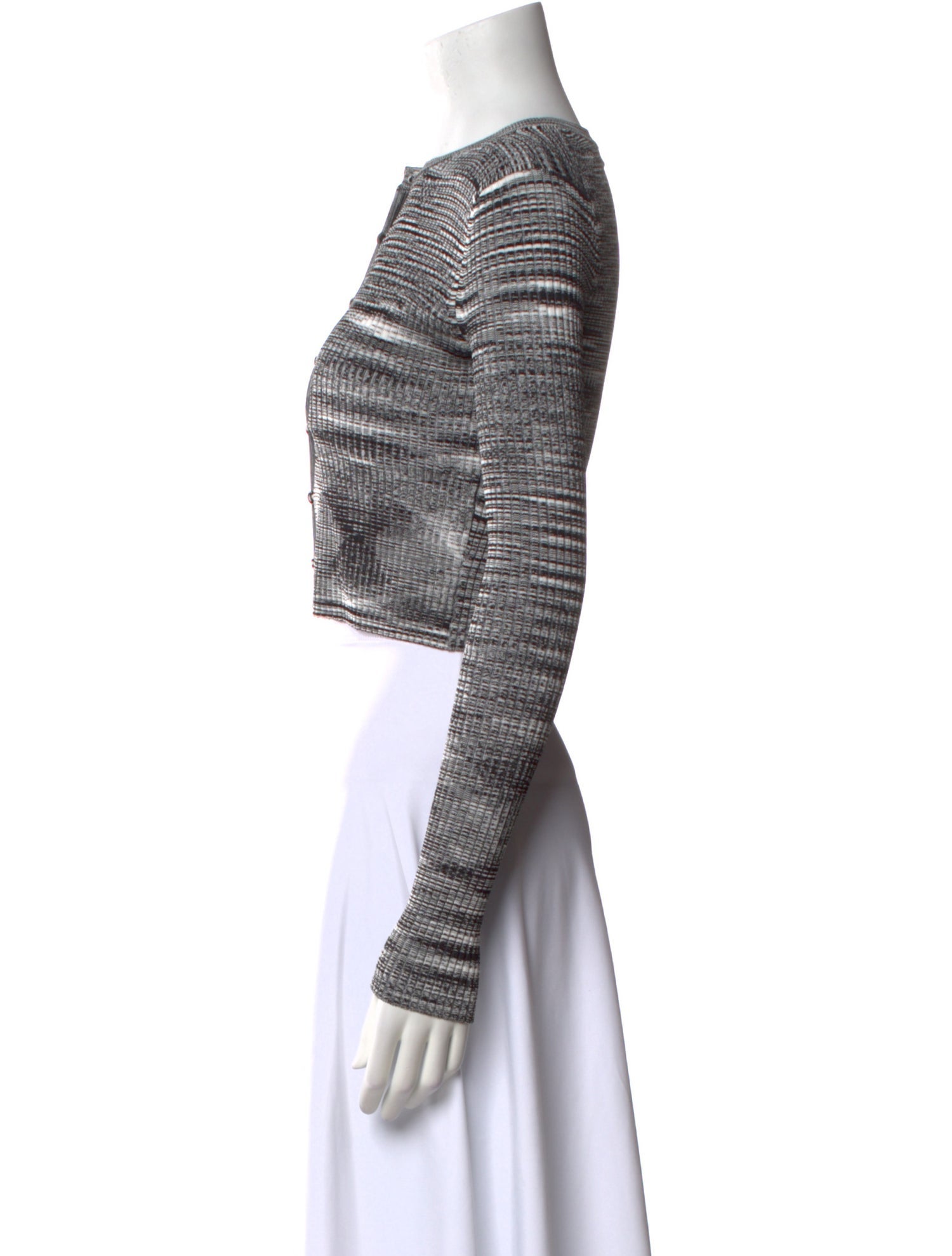 Ramy Brook Striped Crew Neck Sweater