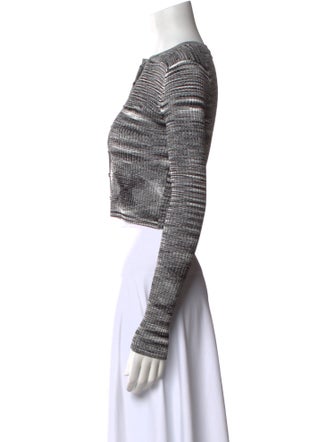 Ramy Brook Striped Crew Neck Sweater