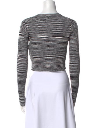 Ramy Brook Striped Crew Neck Sweater