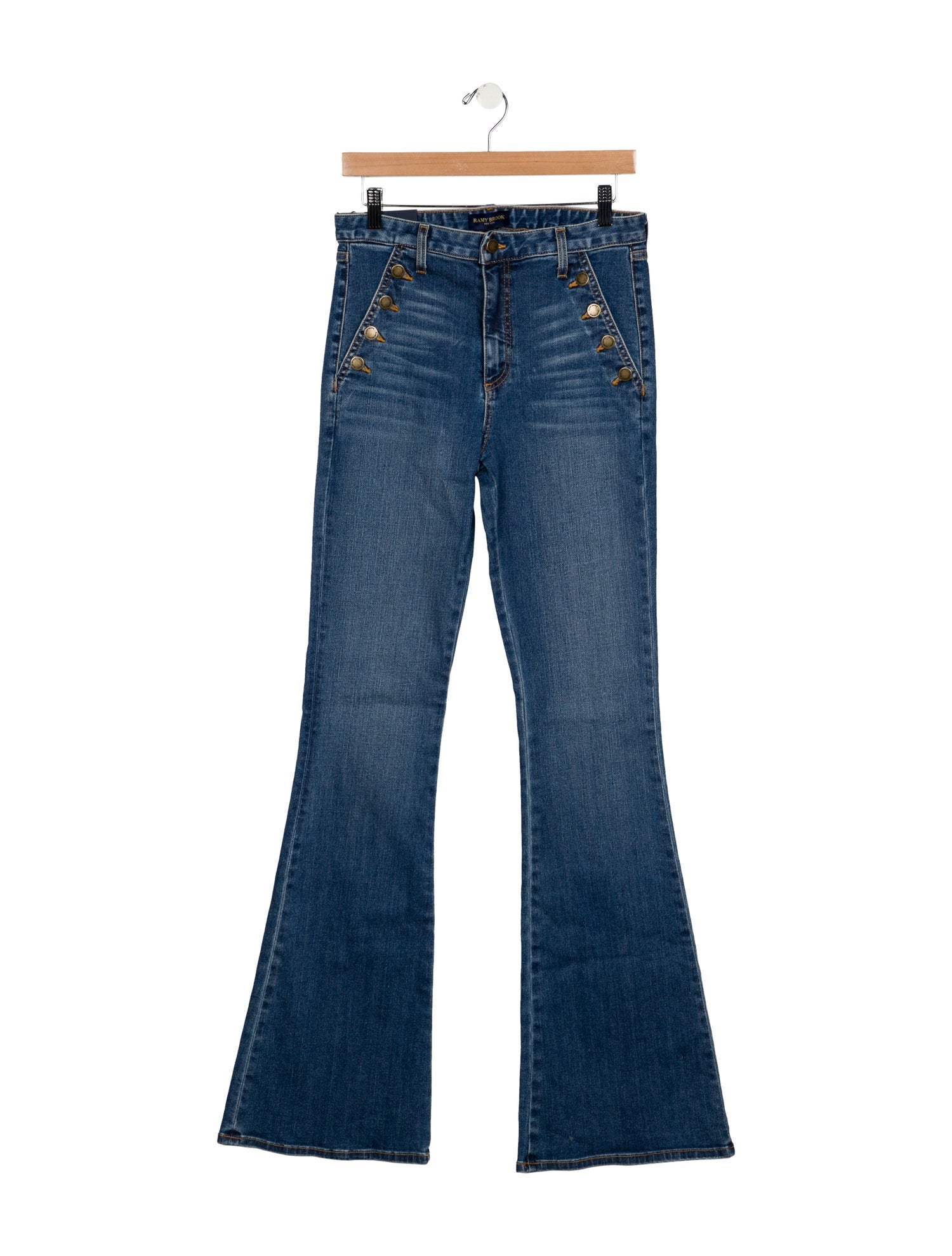 Ramy Brook Mid-Rise Wide Leg Jeans w/ Tags