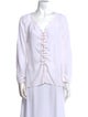 Ramy Brook V-Neck Long Sleeve Blouse