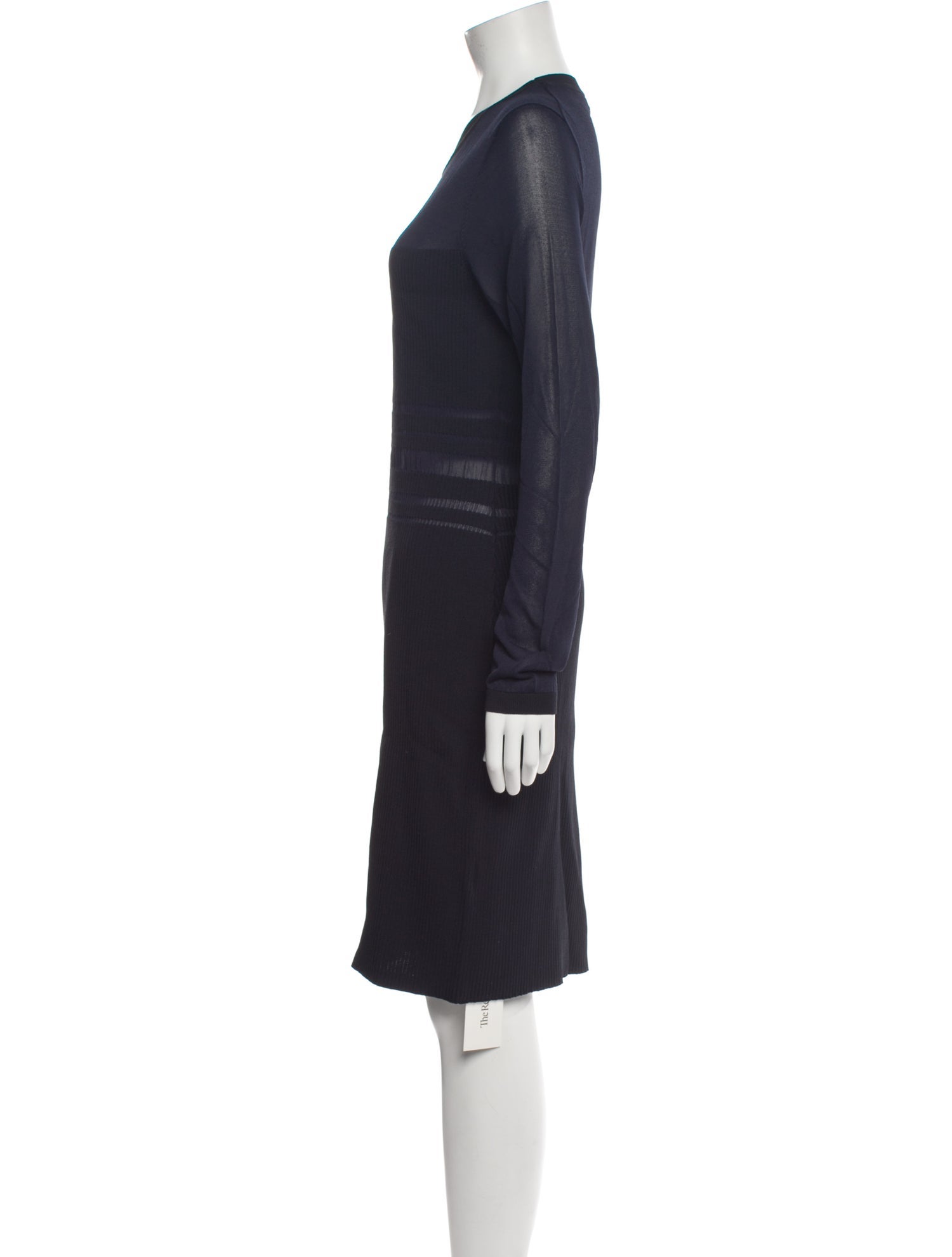 Ramy Brook Crew Neck Knee-Length Dress w/ Tags