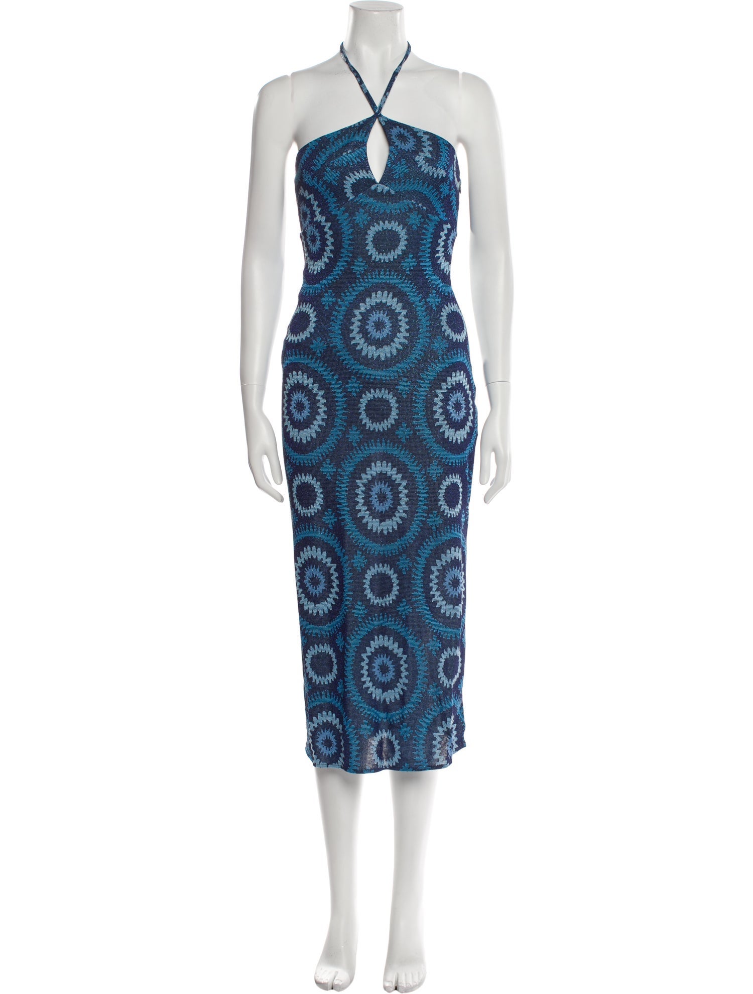 Ramy Brook Printed Knee-Length Dress w/ Tags