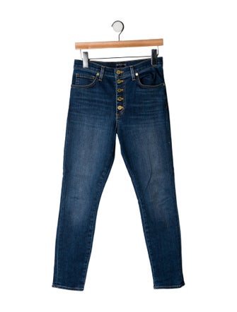 Ramy Brook Mid-Rise Skinny Leg Jeans