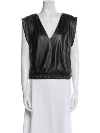 Ramy Brook V-Neck Sleeveless Top