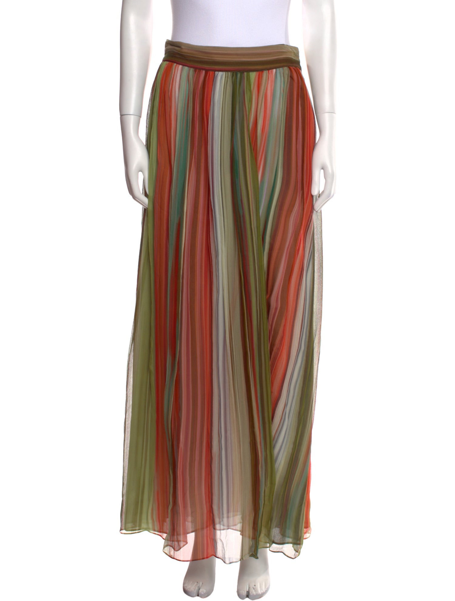 Ramy Brook Silk Long Skirt