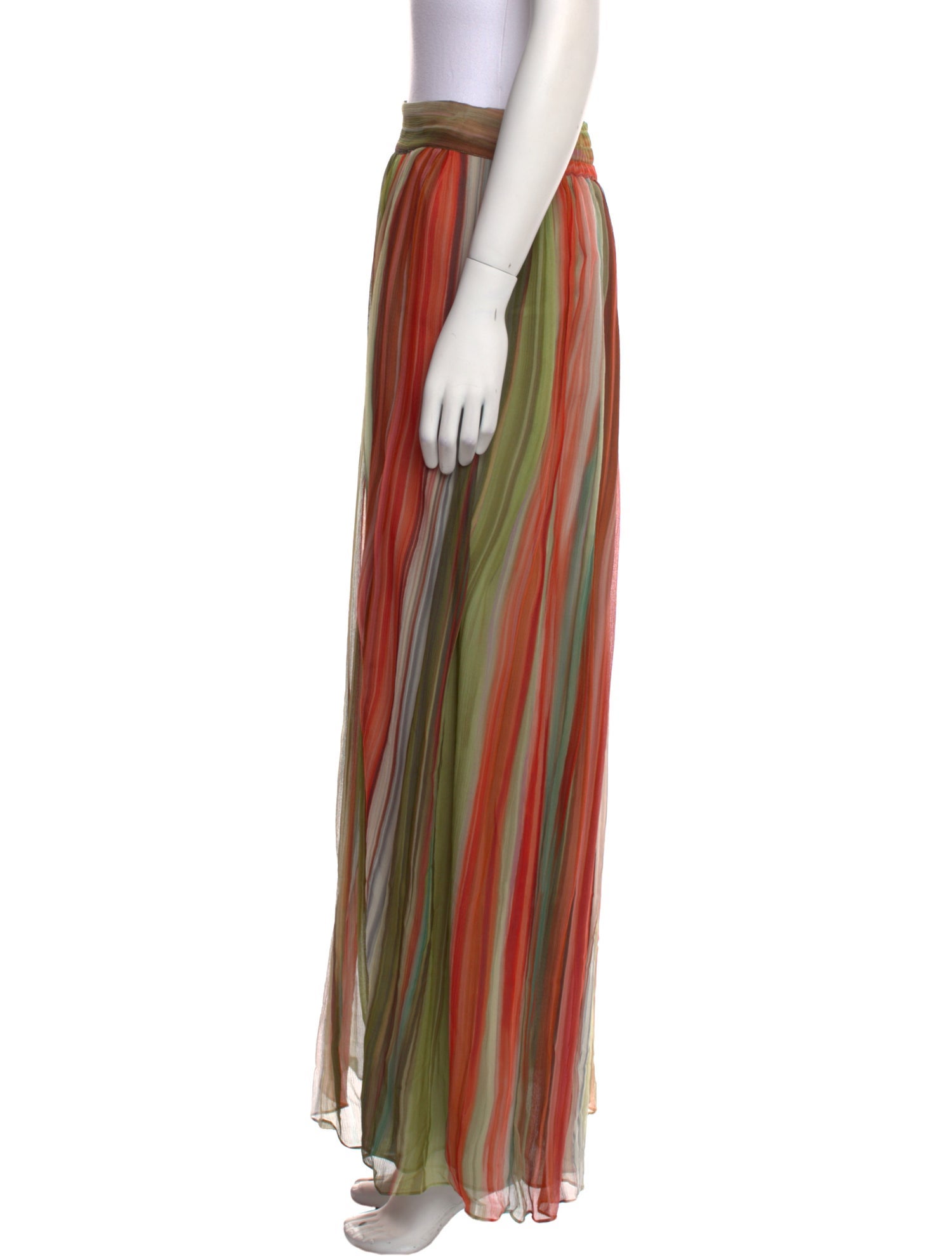 Ramy Brook Silk Long Skirt