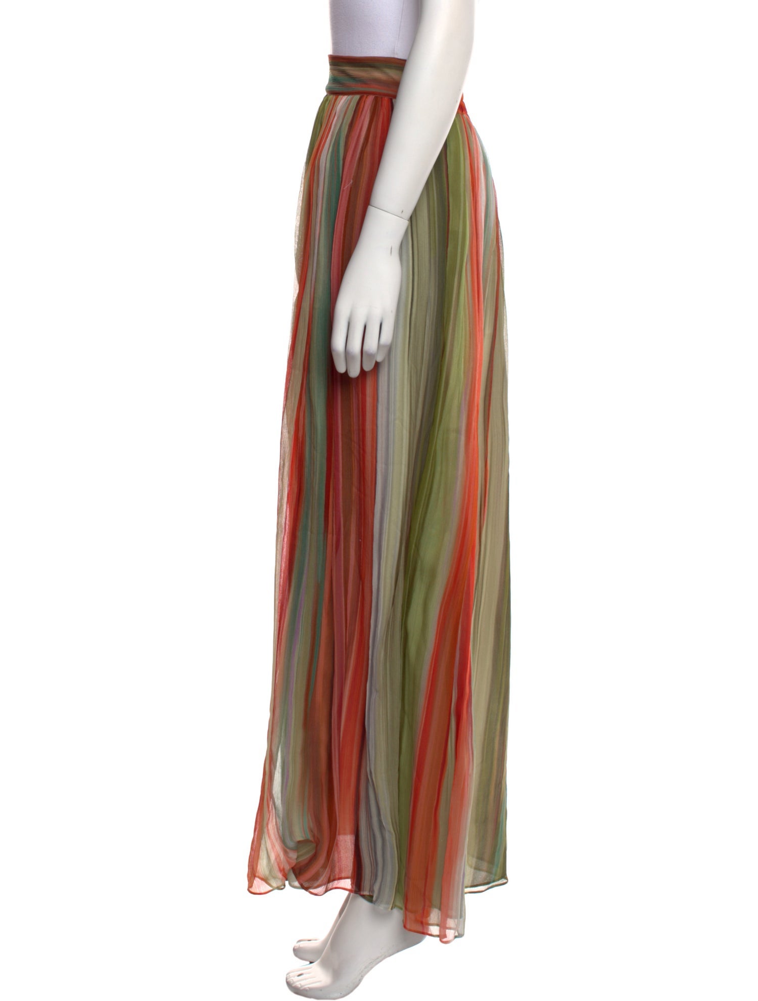 Ramy Brook Silk Long Skirt