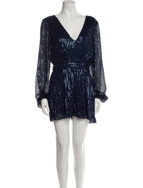 Ramy Brook Plunge Neckline Romper