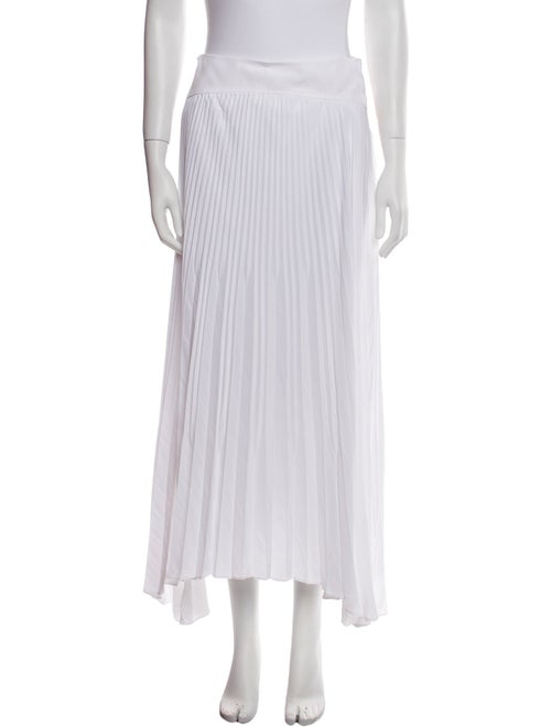 Ramy Brook Pleated Accents Midi Length Skirt