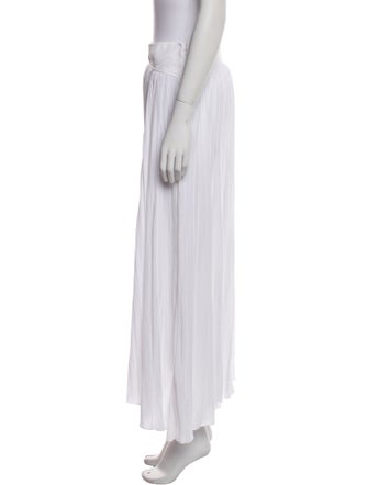 Ramy Brook Pleated Accents Midi Length Skirt