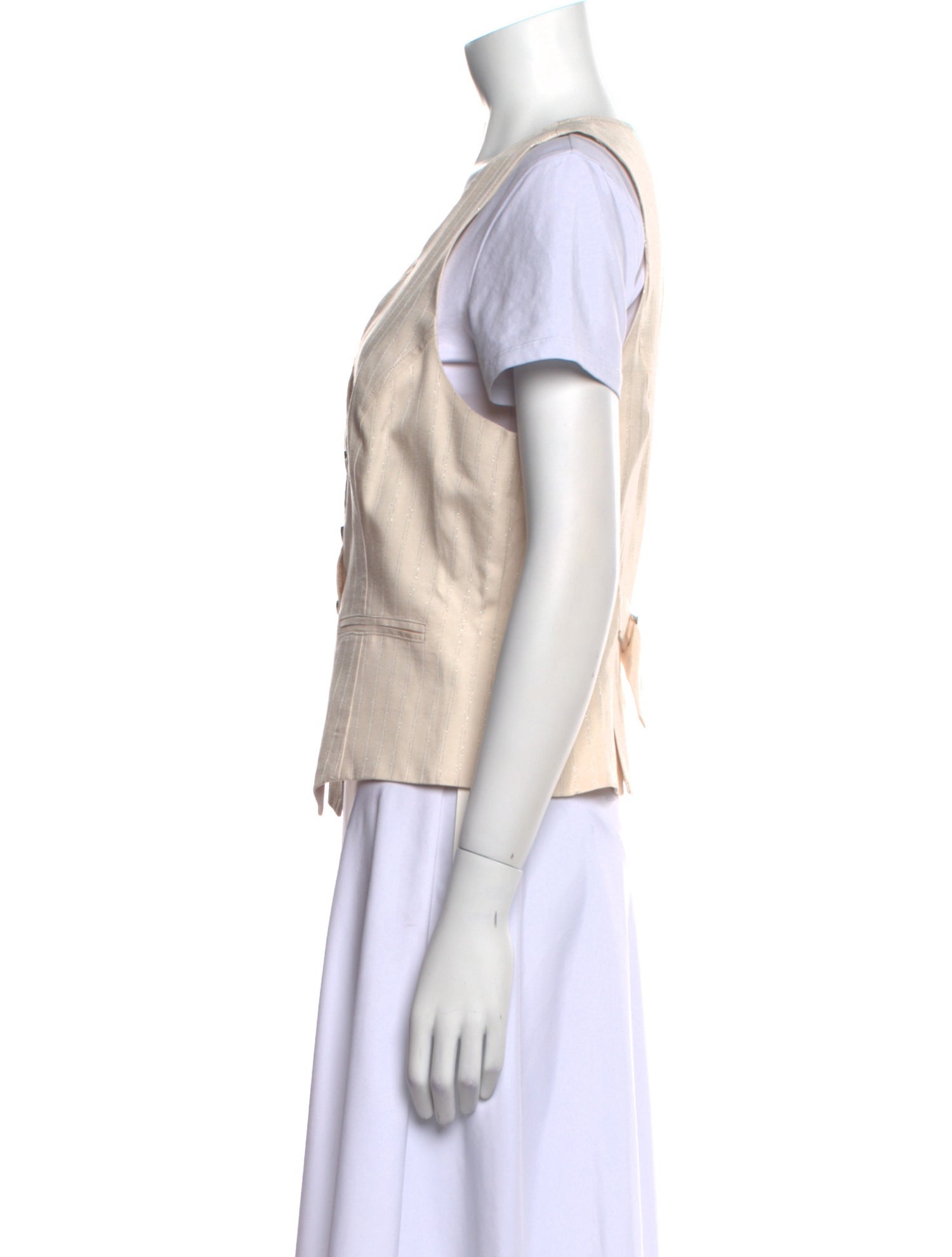 Ramy Brook V-Neck Short Sleeve Button-Up Top