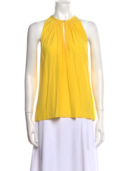 Ramy Brook Crew Neck Sleeveless Blouse