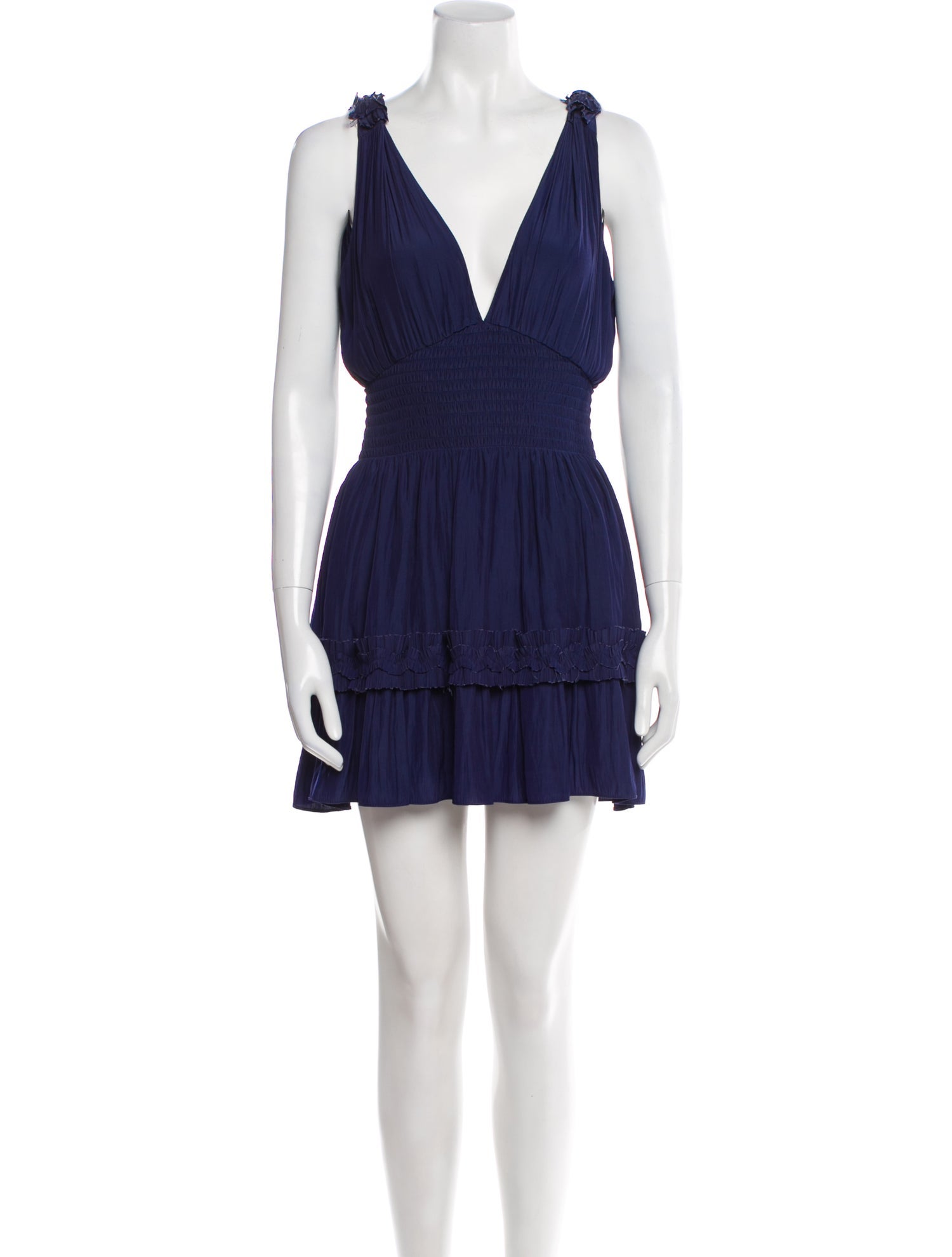 Ramy Brook V-Neck Mini Dress