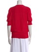 Ramy Brook V-Neck Three-Quarter Sleeve Blouse