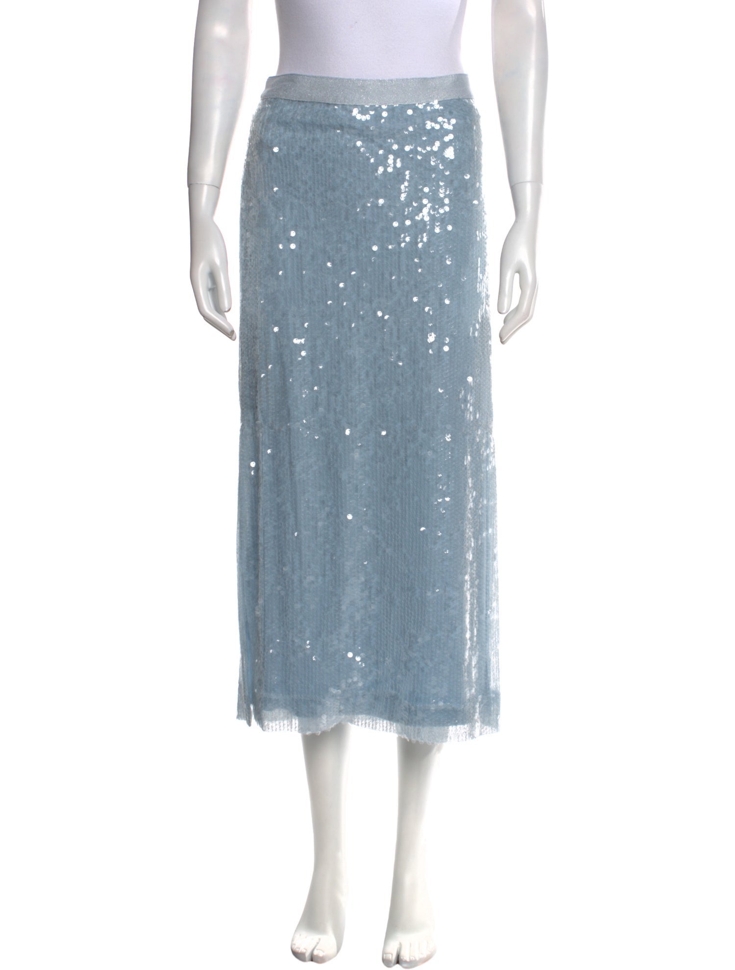 Ramy Brook Sequin Embellishments Midi Length Skirt w/ Tags