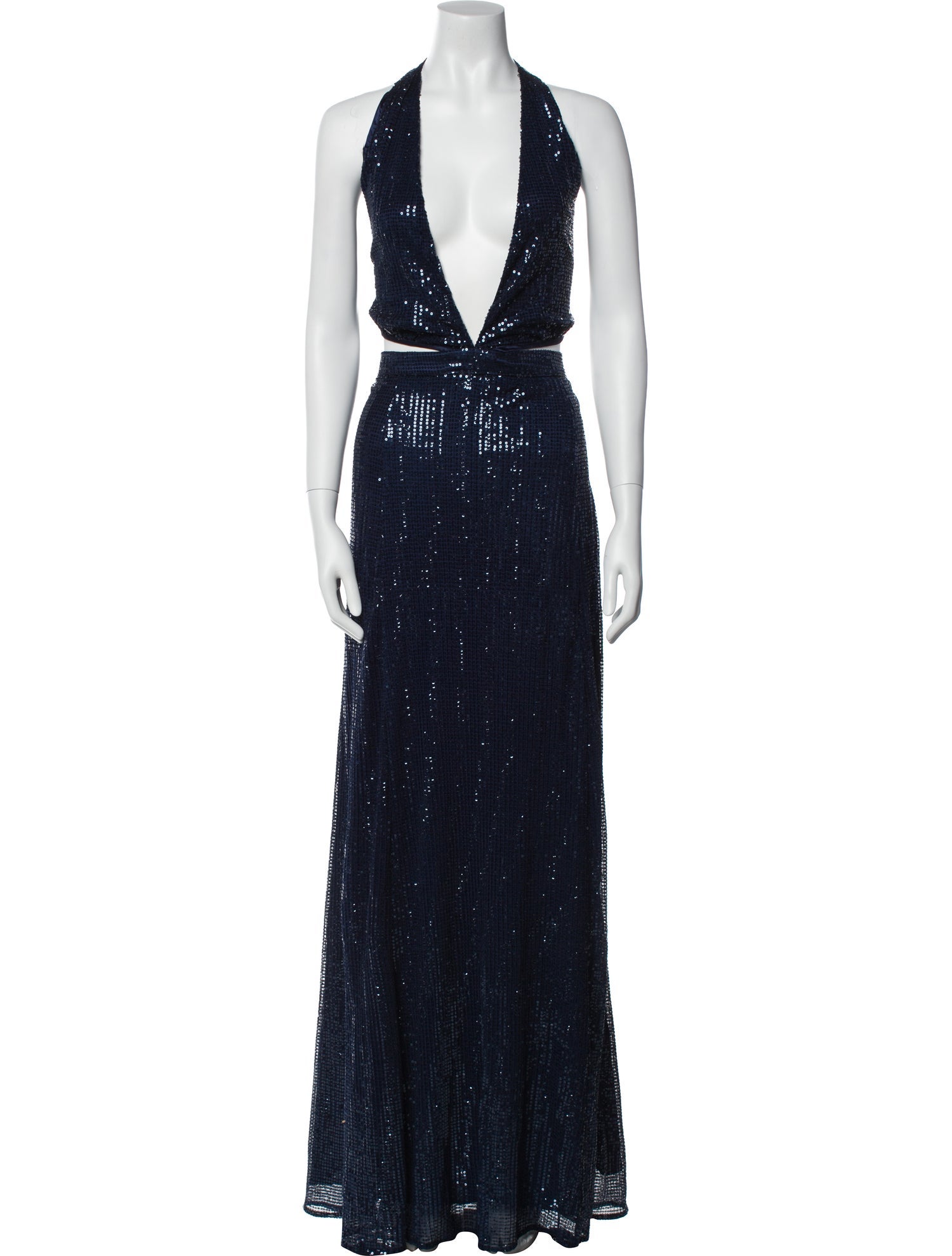 Ramy Brook Plunge Neckline Long Dress