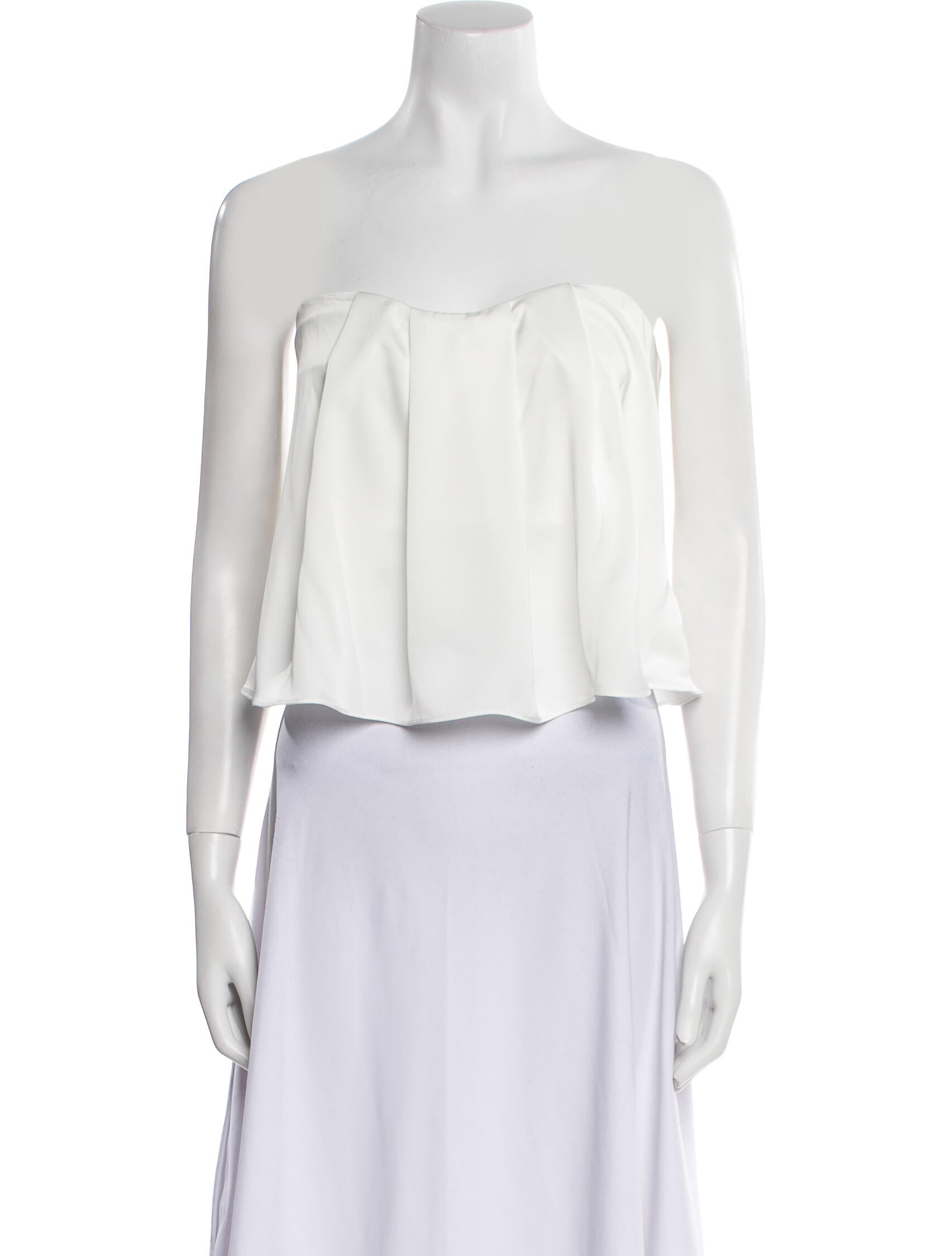 Ramy Brook Strapless Crop Top w/ Tags