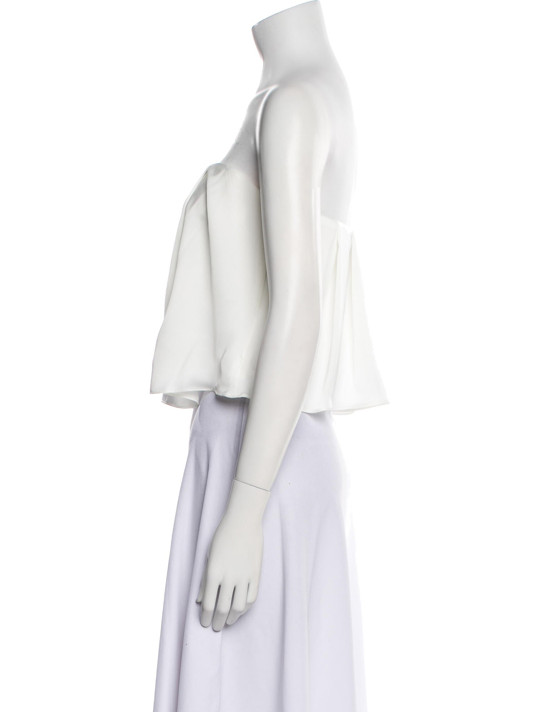 Ramy Brook Strapless Crop Top w/ Tags