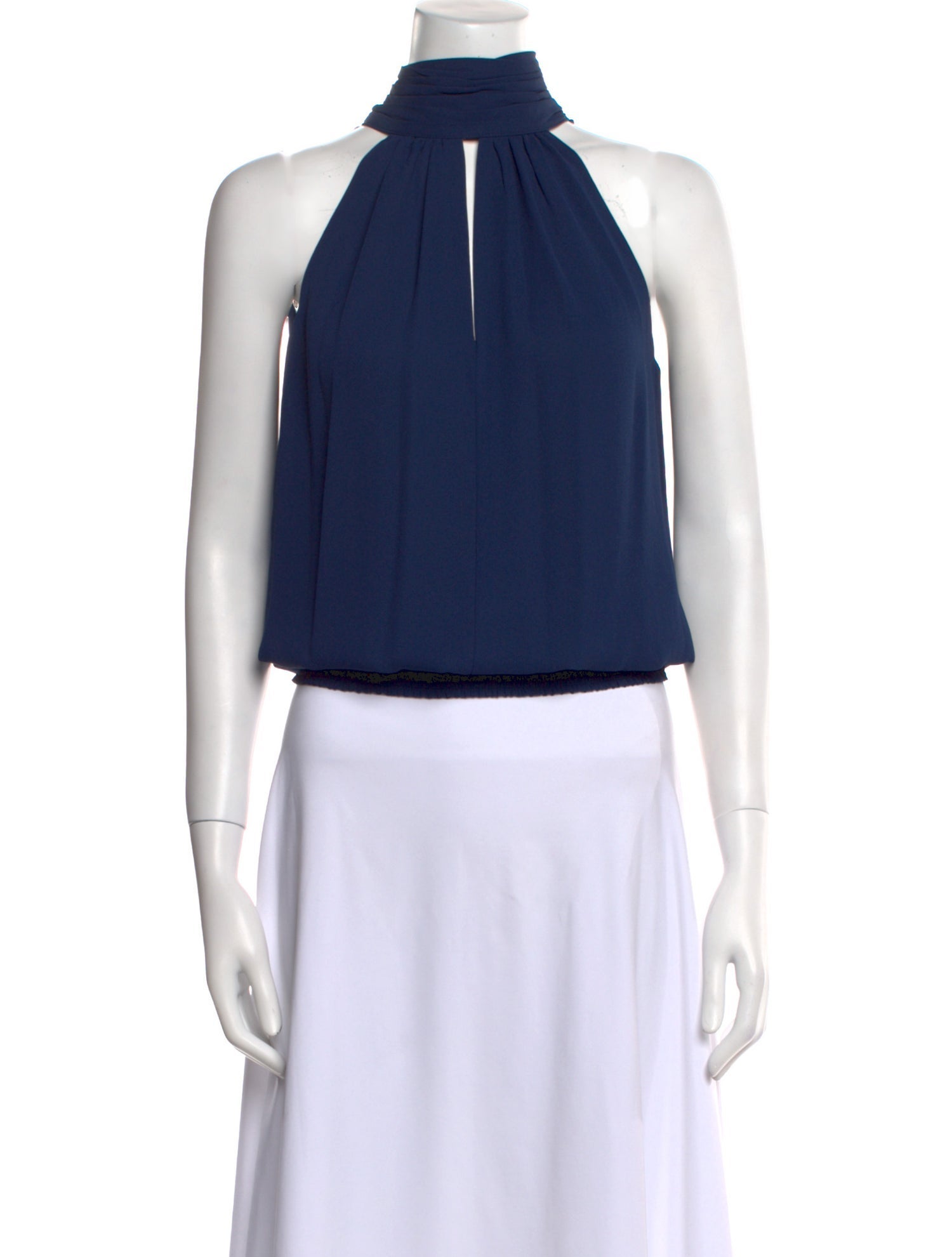 Ramy Brook Halterneck Sleeveless Crop Top w/ Tags