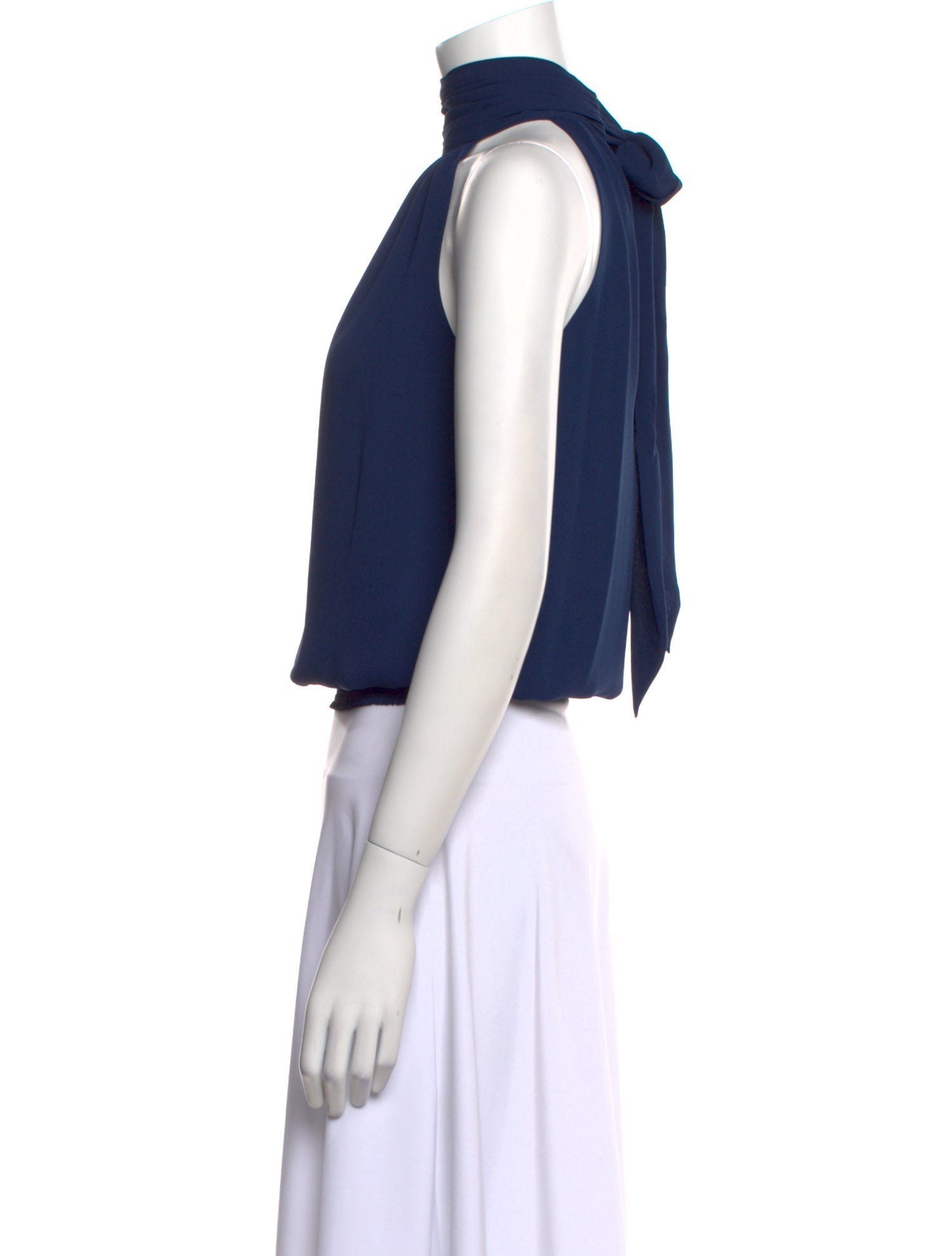 Ramy Brook Halterneck Sleeveless Crop Top w/ Tags