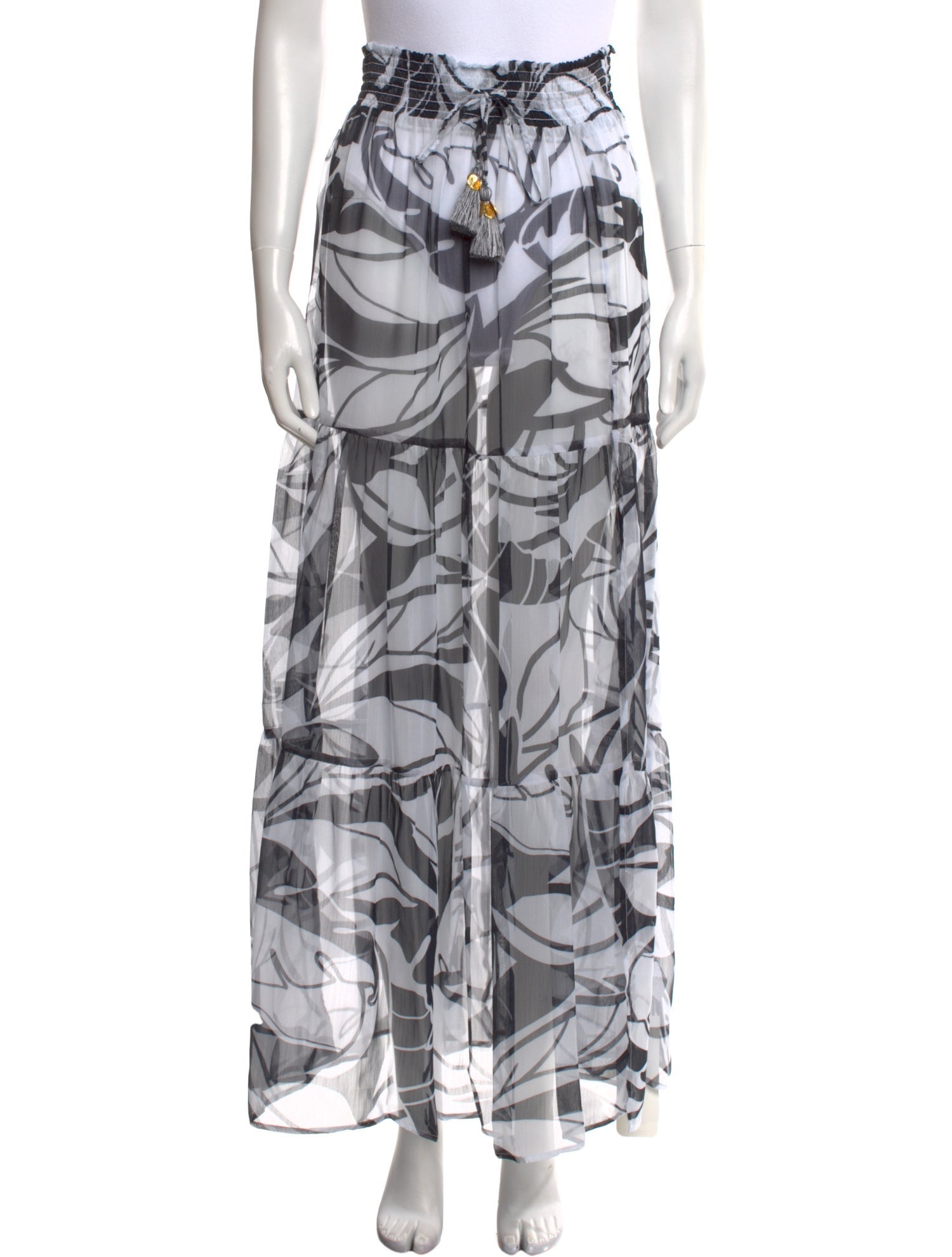 Ramy Brook Printed Midi Length Skirt