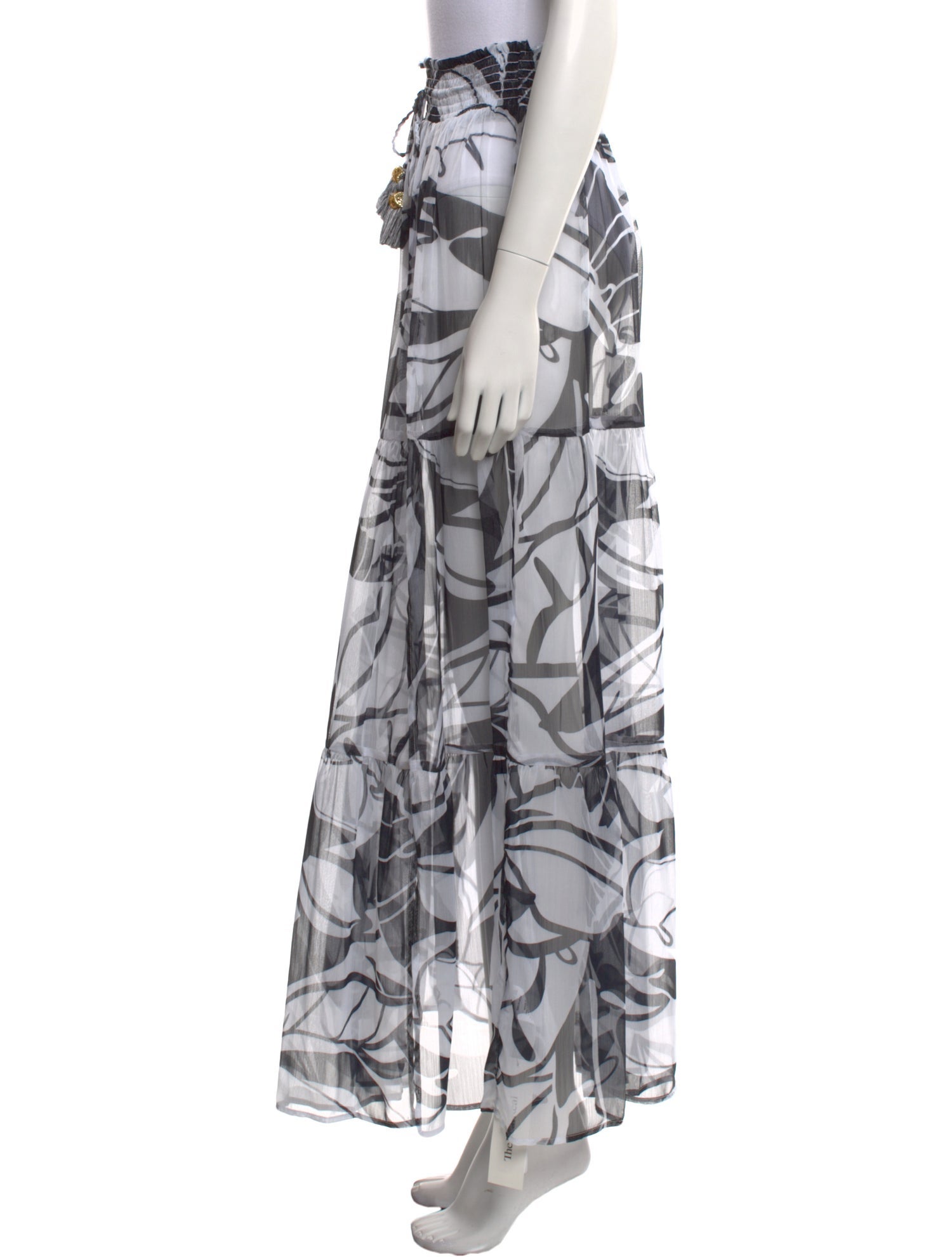 Ramy Brook Printed Midi Length Skirt