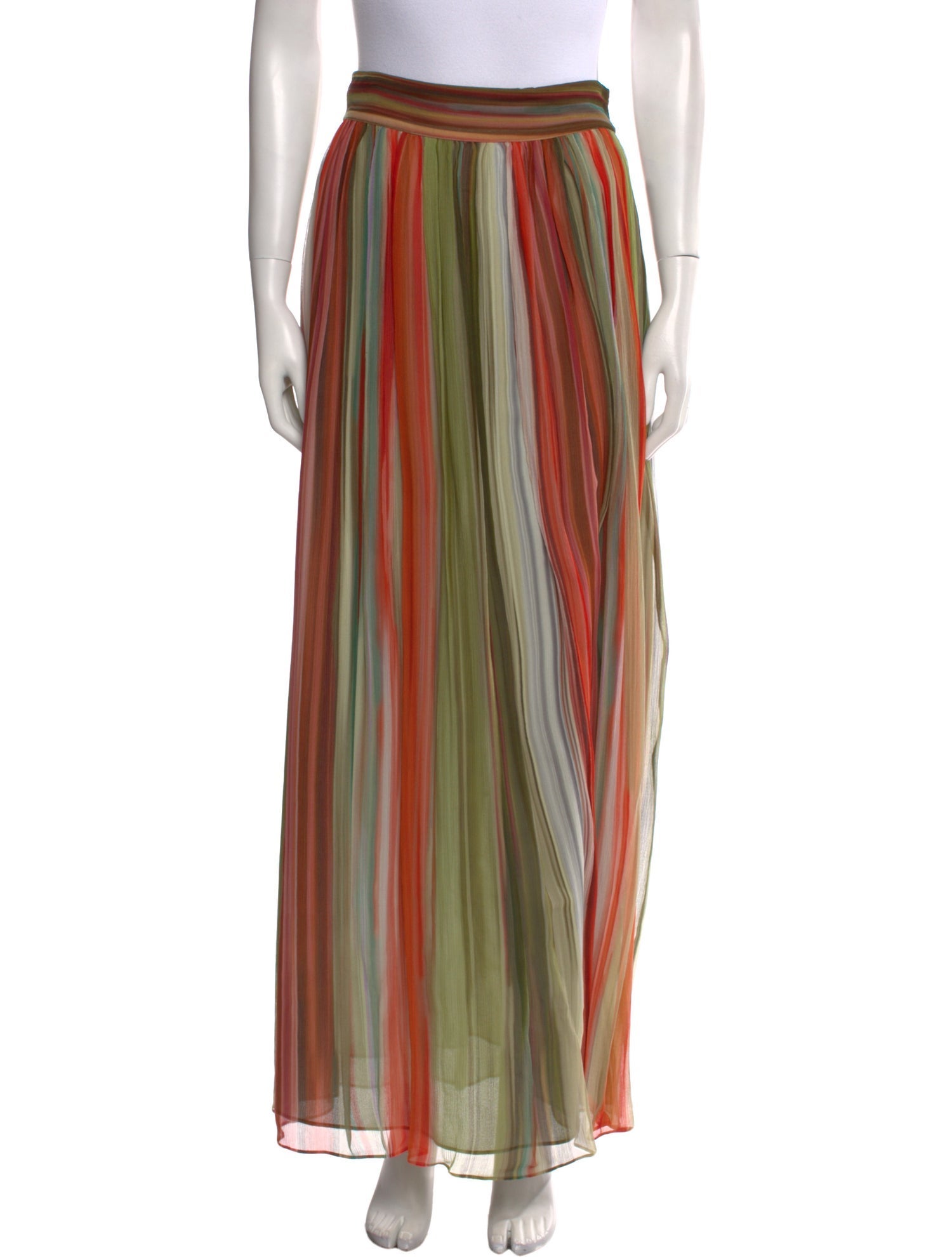 Ramy Brook Silk Long Skirt