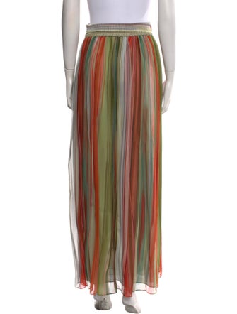 Ramy Brook Silk Long Skirt