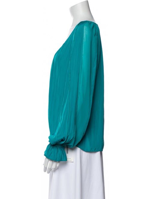 Ramy Brook V-Neck Long Sleeve Blouse