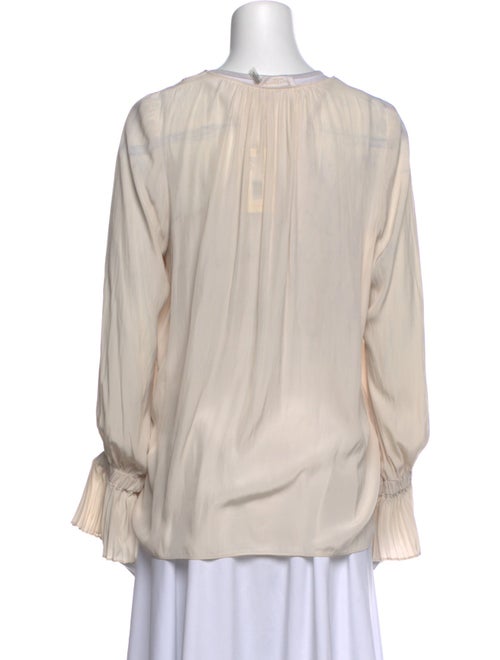 Ramy Brook V-Neck Long Sleeve Blouse