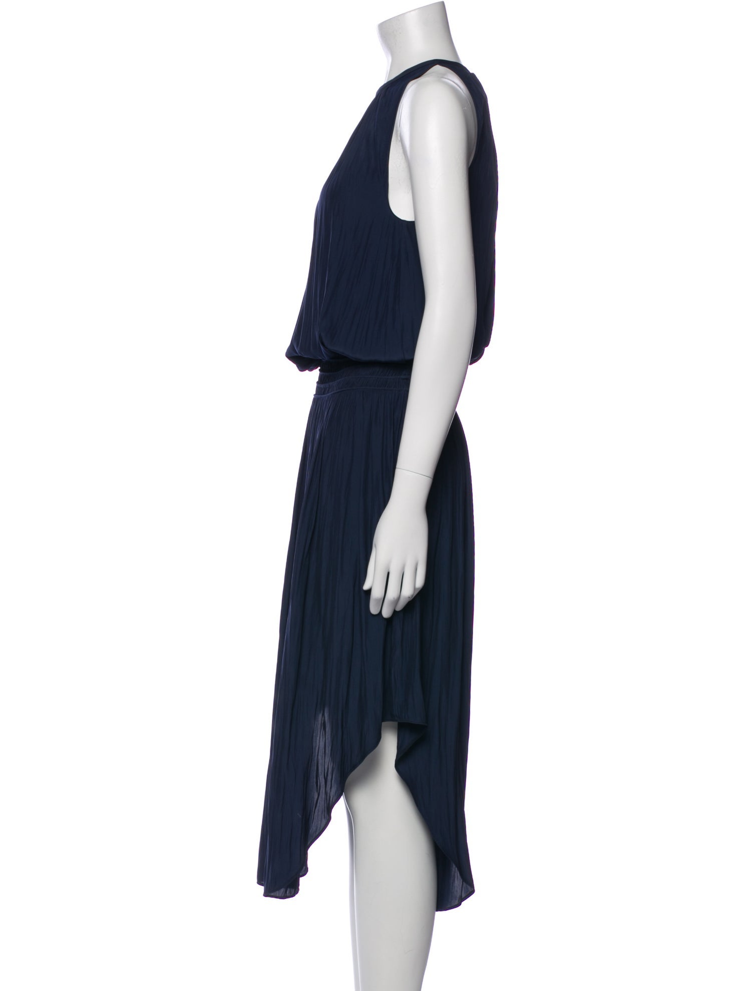 Ramy Brook Crew Neck Long Dress