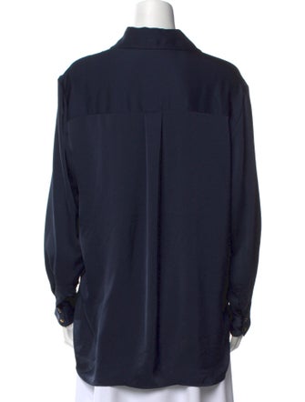 Ramy Brook Long Sleeve Button-Up Top