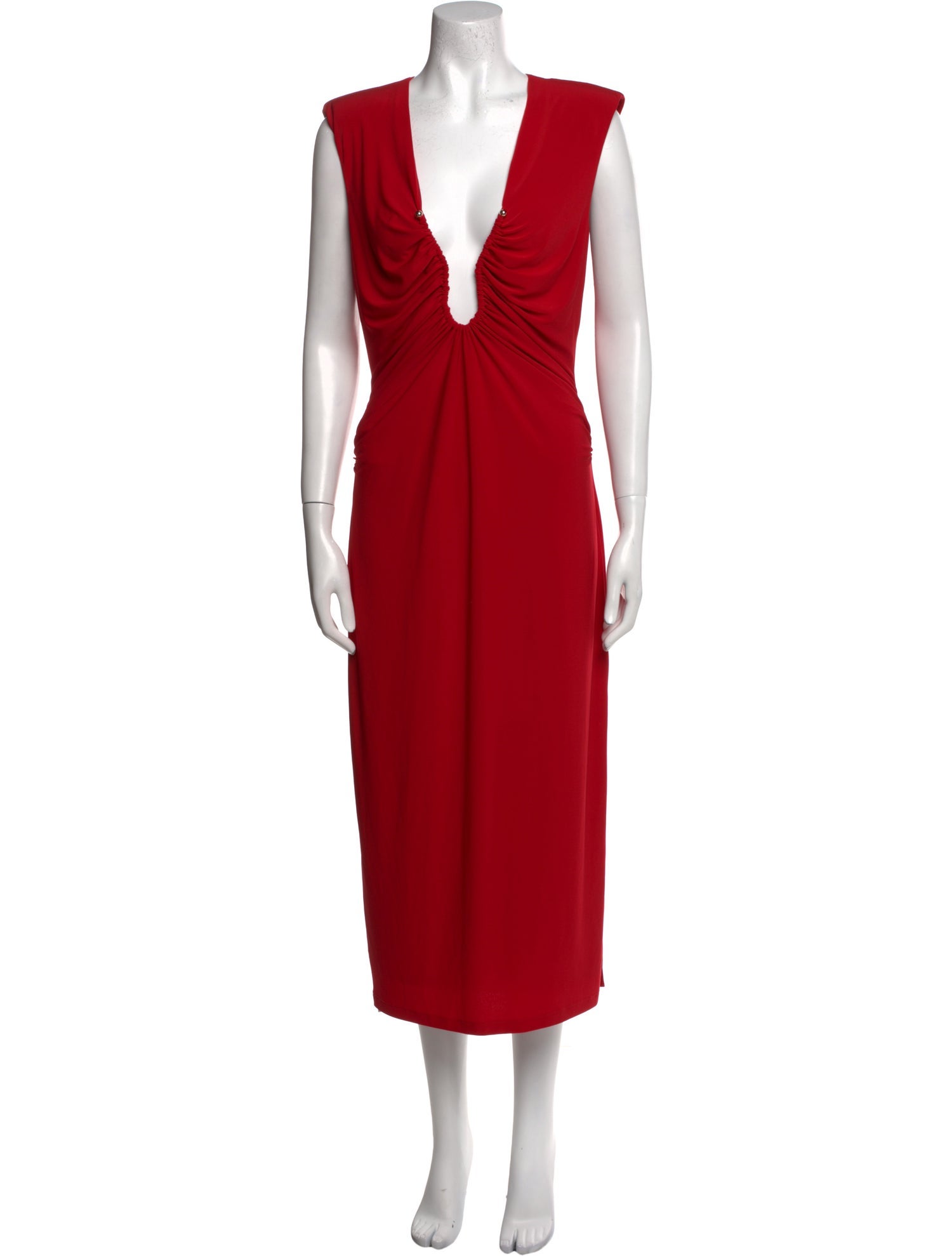 Ramy Brook V-Neck Midi Length Dress w/ Tags