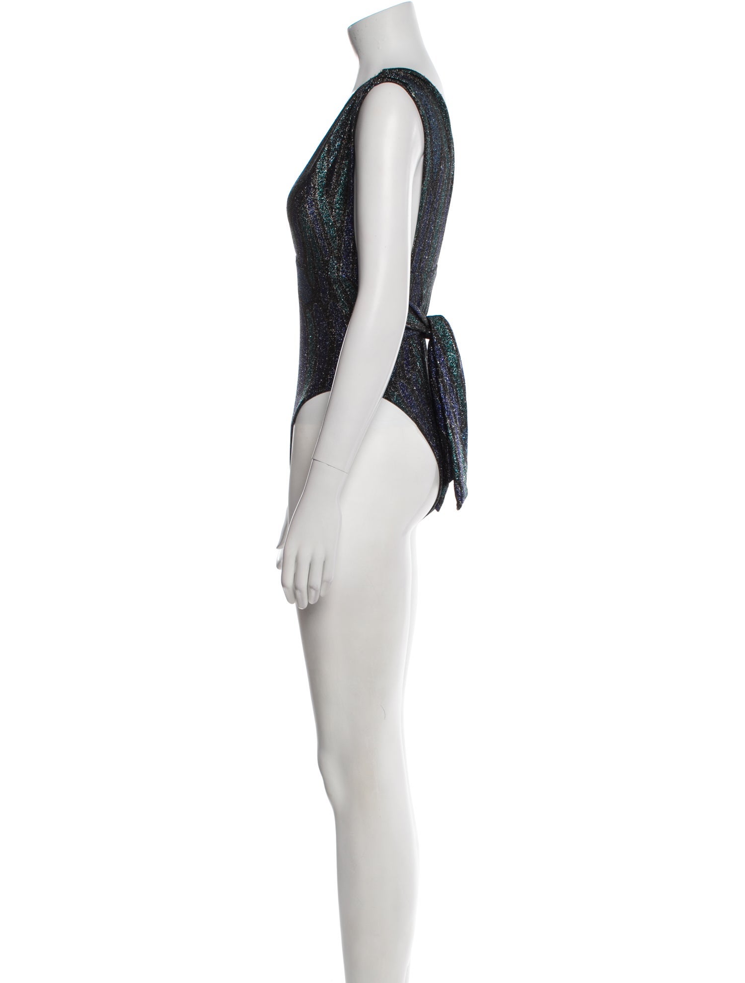 Ramy Brook Colorblock Pattern One-Piece