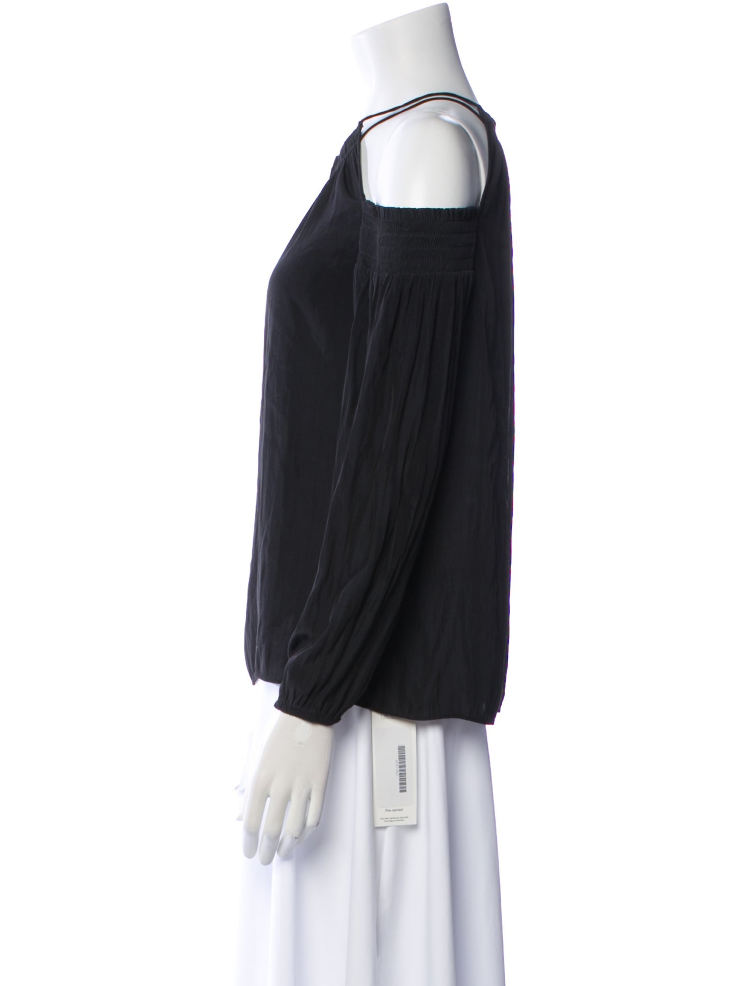 Ramy Brook Off-The-Shoulder Long Sleeve Blouse