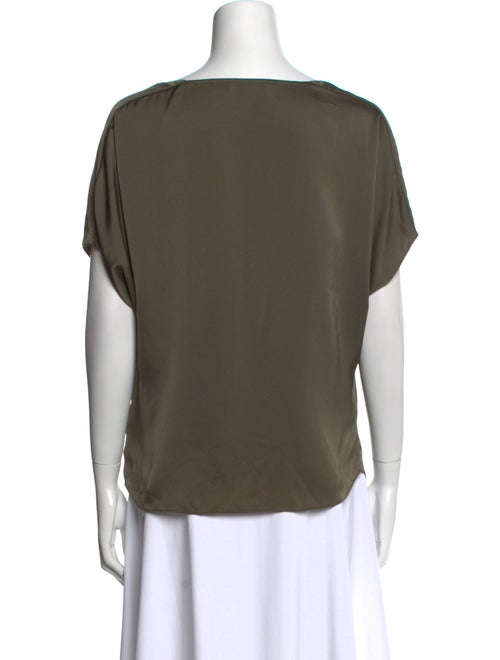 Ramy Brook Cowl Neck Short Sleeve T-Shirt