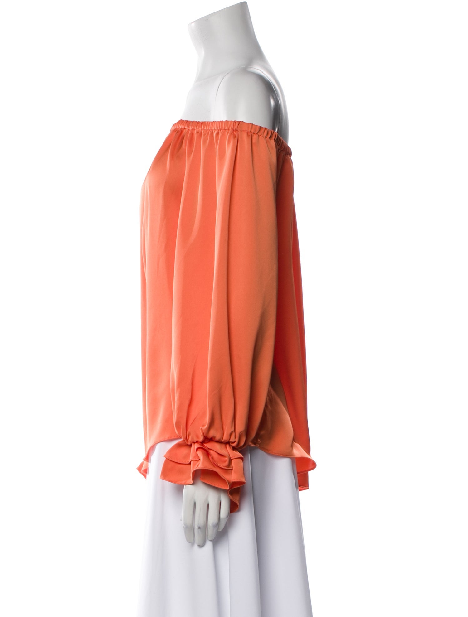 Ramy Brook Off-The-Shoulder Long Sleeve Blouse w/ Tags