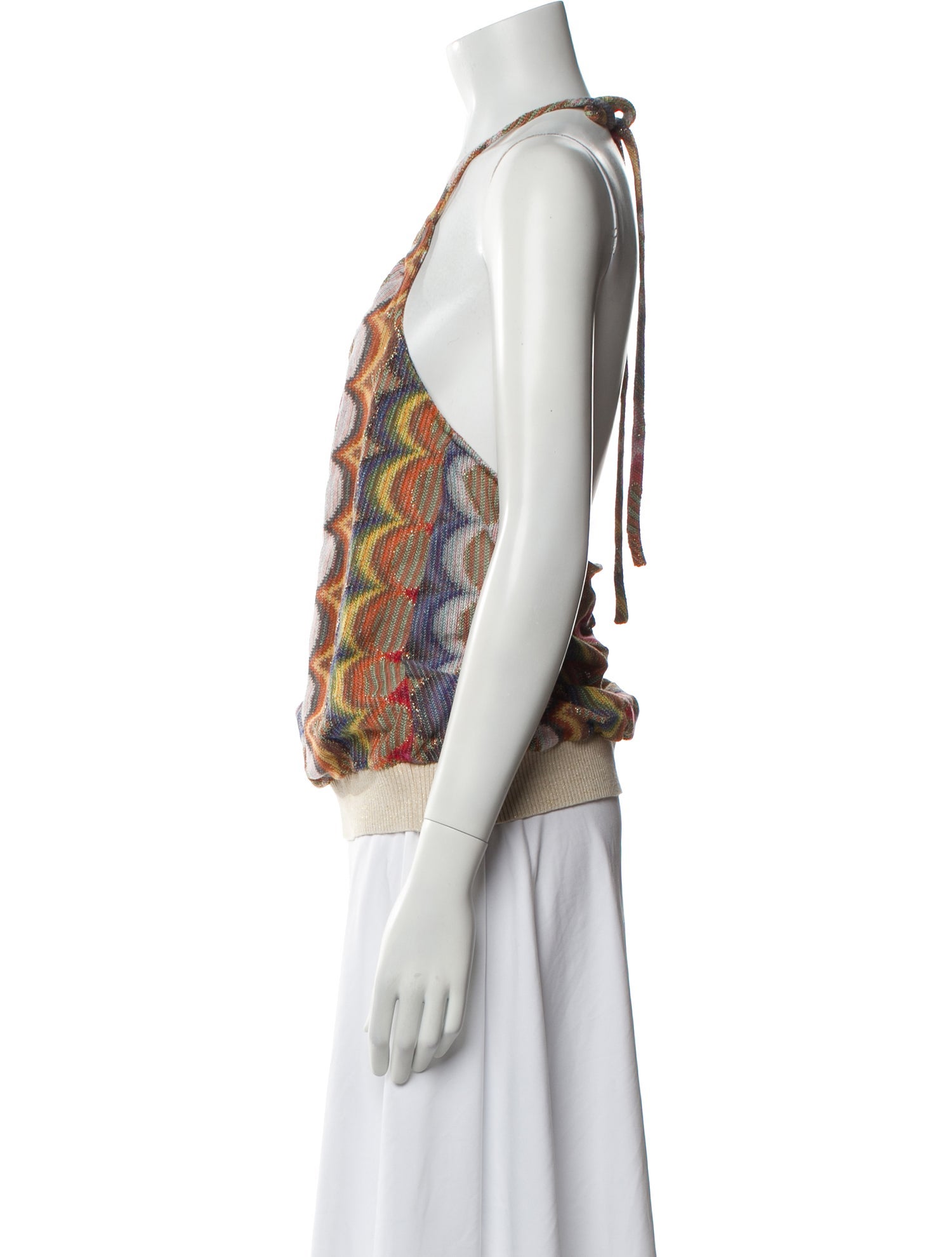 Ramy Brook Printed Halterneck Top